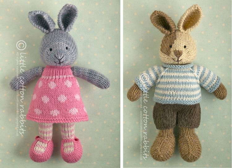 Little Cotton Rabbits Bunny Knitting Patterns