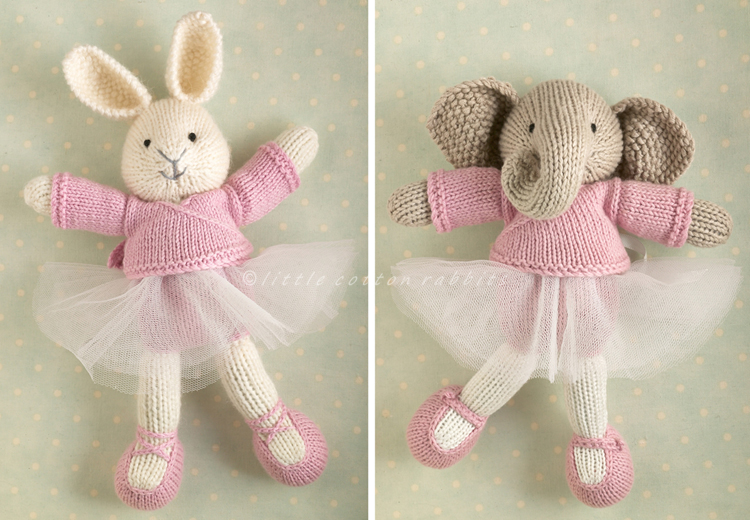 knitted ballerina doll pattern free