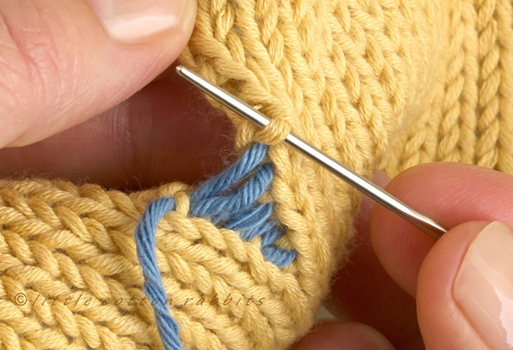 Stockingstitch right Stockingstitch right