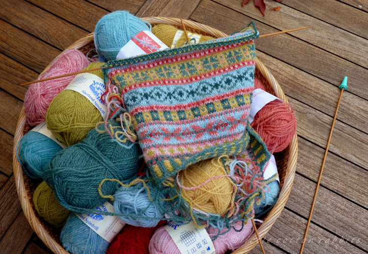 Fair isle outlet yarn