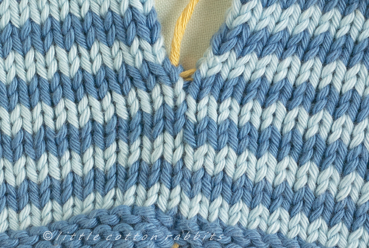 Knit Mattress Vertical Seam, Invisible Seaming Quick Knit Tutorial 