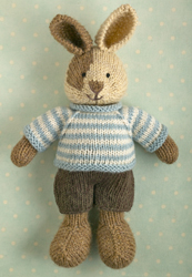 Rabbit in sweater