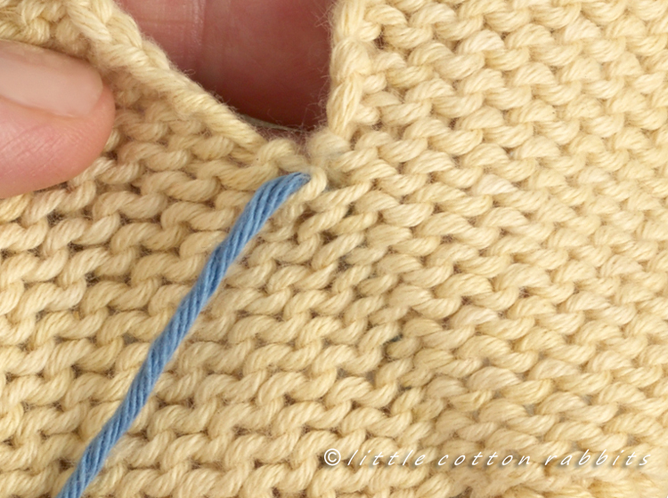 Little Cotton Rabbits A Mattress Stitch Tutorial