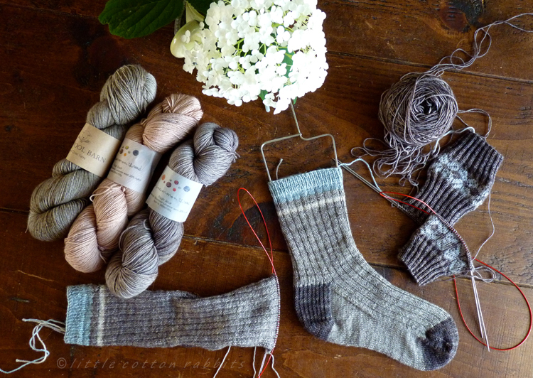 Sock knitting