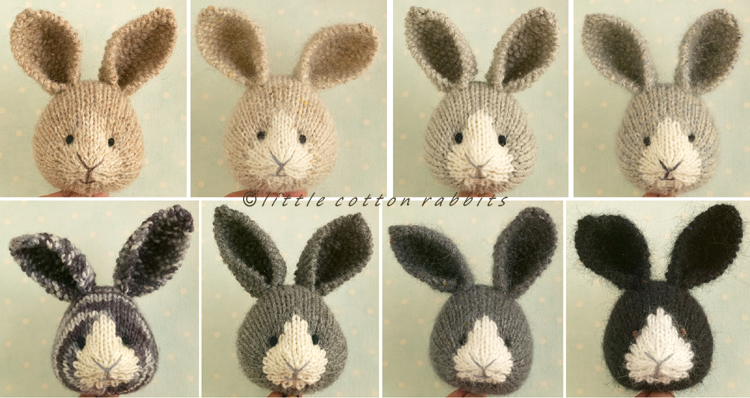 revised boy and girl bunny patterns - Little Cotton Rabbits