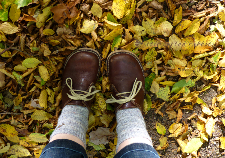 Crunchy underfoot