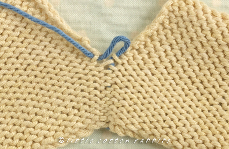 Rev stocking stitch loose Rev stocking stitch loose