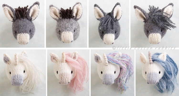 Horses, Donkeys & Unicorns - Little Cotton Rabbits