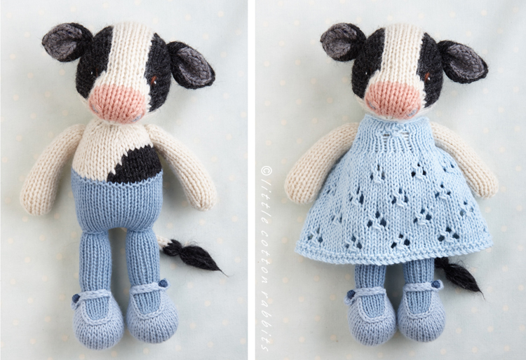 Meadow the Cow Crochet Kit Complete With Pattern and Cotton